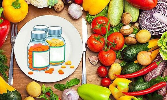 Vitamini u proizvodima za povećanje potencijala