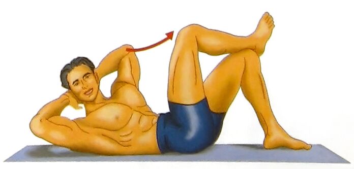 vježba uvijanja za povećanje potencije